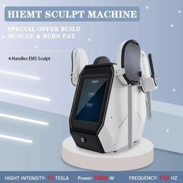 Hot Sale Neo Slim Muscle Building Stimulator Body Ems Machine 2 handvatten en 4 handvatten Body Slimming Spieropbouw en vetverbranding Machine