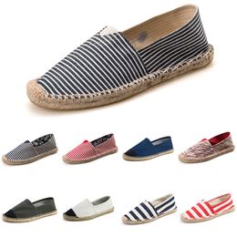 Vente chaude-Nouvelle mode chaussures décontractées quotidiennes pour femmes noir marine blanc sauvage chaussures plates bon marché pour toute occasion jogging en plein air marche main12