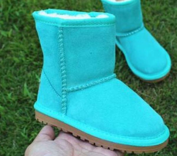 Vente chaude Nouveau Real Australie 528 Haute qualité Kid Garçons Filles Enfants Bébé Bottes de Neige Chaudes Étudiants Adolescents Neige Hiver DORP shipping151