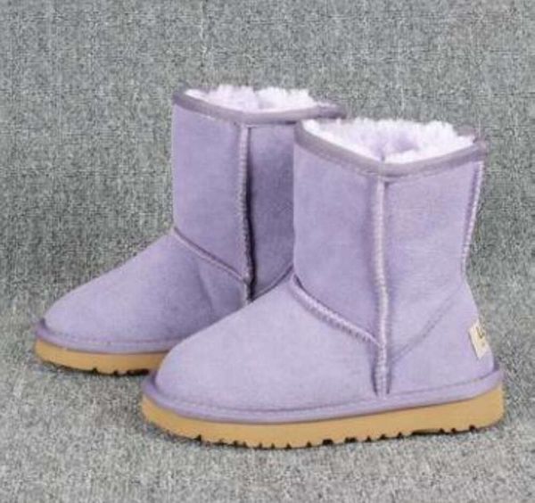 Vente chaude nouveau réel australie de haute qualité enfant garçons filles enfants bébé bottes de neige chaudes adolescents étudiants neige hiver DORP expédition ugllis