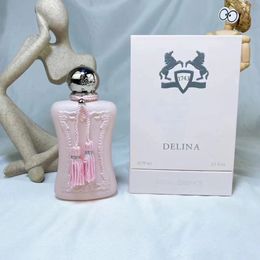 Perfume de venta caliente para mujeres Delina La Rosee Colonia 75ml EDP Natural Spray Lady Fragance Día de San Valentín Regalo Perfume agradable