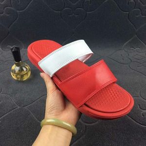 Hot Sale-Pers Voor Mannen Casual Designer Schoenen Damesjurk Indoor Comfy Slip On Scuffs Outdoor Seaside Beach Slippers 36-45