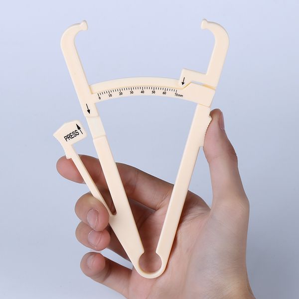 Vente chaude Personal Body Fat Caliper Tester Analyseur de graisse Mesure Caliper Fitness Garder La Santé Mince WA2057