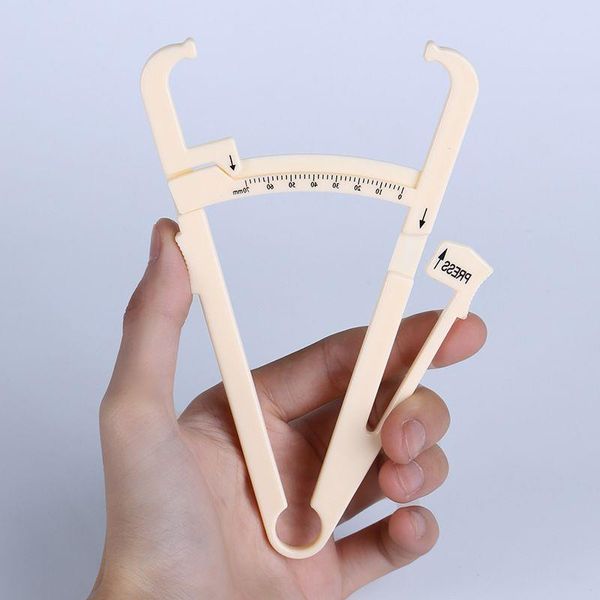 Vente chaude Personal Body Fat Caliper Tester Analyzer Fat Caliper Fitness Keep Health Slim WA2057 Kbnjb