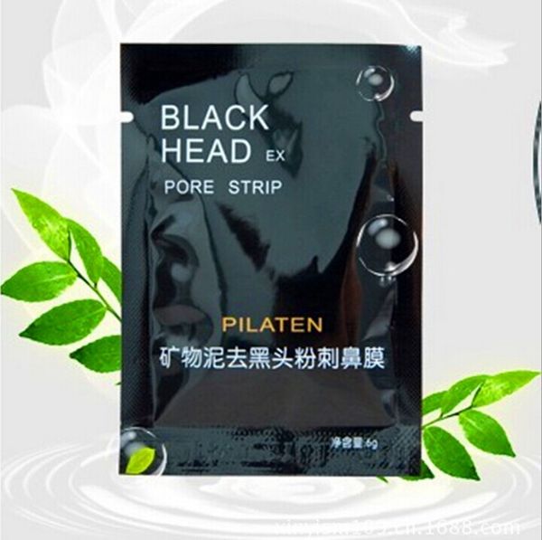 Vente chaude Pilaten Facial Minerals Conk Blackhead Remover Mask Cleanser Nez Black Head Ex Pore Strip