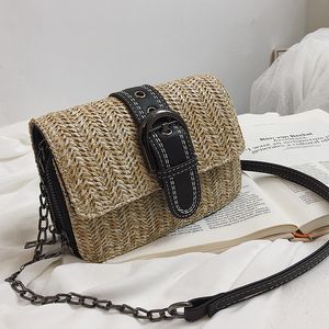 Vente chaude Article Tressé Femmes Ananas Sac Femme Nouvelle Chaîne Petit Carré Mode Texture Épaule Femme Sac À Main Sacs Bolsa Obag