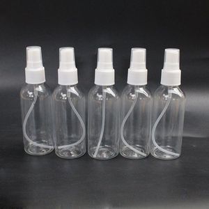 Vente à chaud Pompe en plastique Pumple de pulvérisation vide Bouteilles de parfum 80 ml Échantillons de parfum Flacages pour désinfection Spray 700pcs Lot Balk Stock on Promotion RQLXA