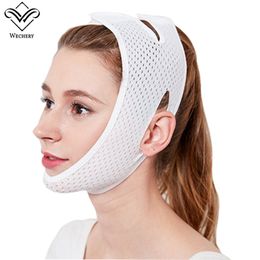 Offre spéciale populaire Stretch Bandage mode respirant V forme Lift-up Anti-rides bande visage minceur bande de levage Anti-vieillissement ceinture