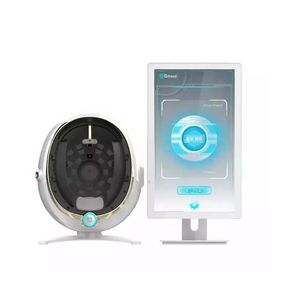 Hot-verkoop producten 21,5 inc pad 3d magische gezichtshaar huidanalysator spiegel huidanalyse machine voor het analyseren van huidproblemen