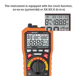 Hot Koop Professionele 6000 Telt digitale omgeving multimeter Geluidsniveau Frequentie 5 In1 Meting Tester PM8229