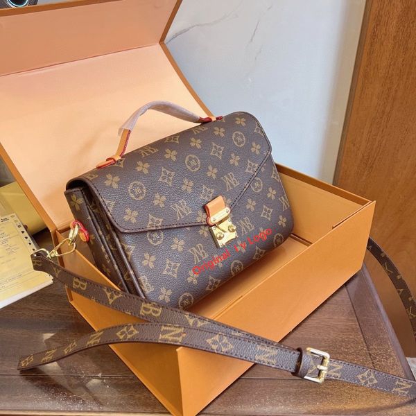 Vente chaude Sac à main Original Sacs à main et sacs à main Miroir Qualité Femmes Messenger Sacs à main Marques célèbres Luis Sacs fourre-tout à bandoulière Sac de luxe Designer Dhgate Nouveau