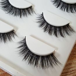 Hot Koop Sexy 100% Handgemaakte 3D Mink Haar Schoonheid Dikke 3 Pairs Lange Valse Mink Eyelashes Fake Eye Washing Eyelash