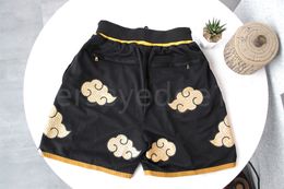 Vente chaude Shorts Naruto Akatsuki Three Cloud Shorts basket-ball fournisseur chinois accepter livraison directe en gros