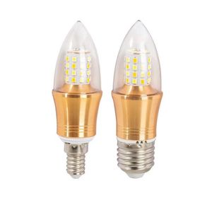 Hot Sale Smart Home Life 6W E27 / E14 LED Candle Bulb IR-afstandsbediening / app Bedien dimbare kleur-verstelbare slimme lamp kleine nachtlampje.