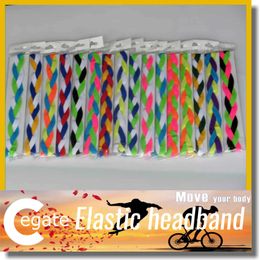 Hot Koop Sport Hoofdbanden Elastische Soft Stretch Volwassen Jeugd Sport Workouts Honkbal Mode Gevlochten Mini Hoofdband Gratis Verzending