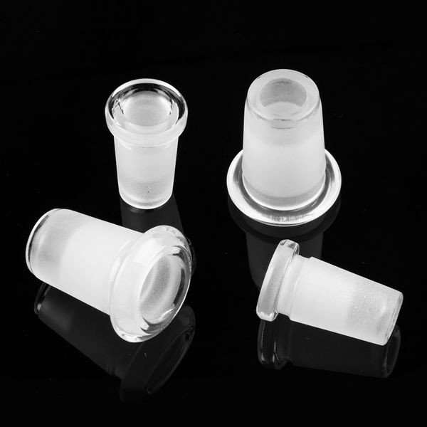 Adaptateur en verre en gros des nargues 10 mm Femelle à 14 mm Adaptateurs masculins pour le narguilé