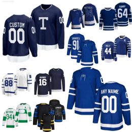 Hot Sale Toronto Hockey JerseyWilliam Nylander Maple John Tavares Auston Matthews John Klingberg Morgan Rielly Mitchell Marner Max Domi Matthew Knies Leafs