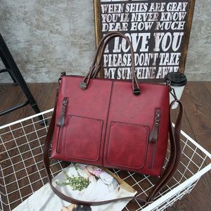 Hot Koop Tote Bag Boston Draagbare Schoudertas 2020 Heet Verkochten Dames Mode Handtas Veelzijdige Europese en Amerikaanse Mode Vintage