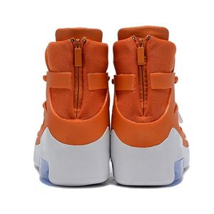 Vente chaude-ts pour hommes chaussures de créateur gris clair triple noir orange chaussures de sport haute cheville Sneaker chaussures de skateboard de luxe 40-46 u4