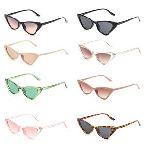 Lunettes de soleil œil de chat UV400 pour femmes, rétro, tendance, Vintage, petite monture, accessoires de mode Streetwear, offre spéciale