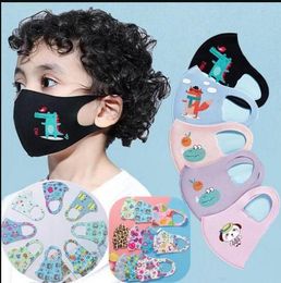 Dibujos animados niños Diseñado Mascarillas 3D lavable reutilizable de tela anti-polvo linda boca Niños máscara máscaras protectoras niños FY9042