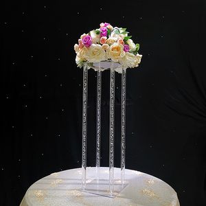 Offre spéciale décoration de groupe de fond de scène de mariage forme carrée arc support de fleur scène best01118