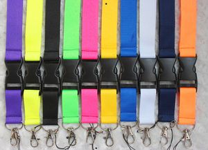 wholesale Cell Straps Charms Insert de couleur unie Boucle lanière de téléphone clés de mode cou carte corde 649