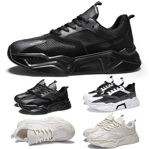 Vente chaude femmes hommes chaussures de course triple noir gris blanc respirant maille confortable formateur sport designer baskets 39-44