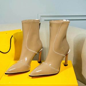 Hot Sale-Women's Shoes Fashion hoogwaardige leer van hoge kwaliteit en zware zolen comfortabel ademende vrijetijdsvleet Lady Designer Boots
