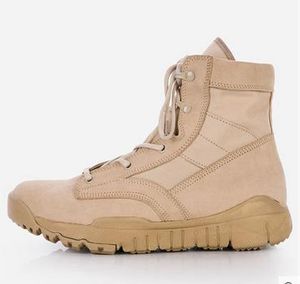 Hot Sale-Y Boots Mens Tactical Boots Schoenen Desert Outdoor Wandelen Leren Laarzen Militaire Enthusiasts Combat Schoenen