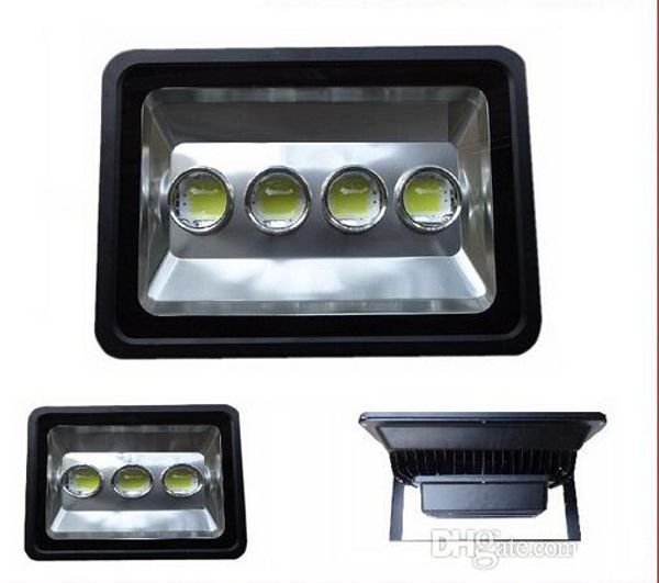 Affranchissement exonéré éclairage LED 85-265 V 200 W 300 W 400 W LED lampe de lumière d'inondation extérieure LED étanche Tunnel lumières éclairage public