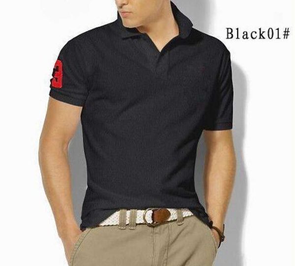 Ventas calientes marca de lujo hombres polo camisa de alta calidad cocodrilo bordado tamaño S-6XL manga corta verano casual algodón camisas para hombre 088ess