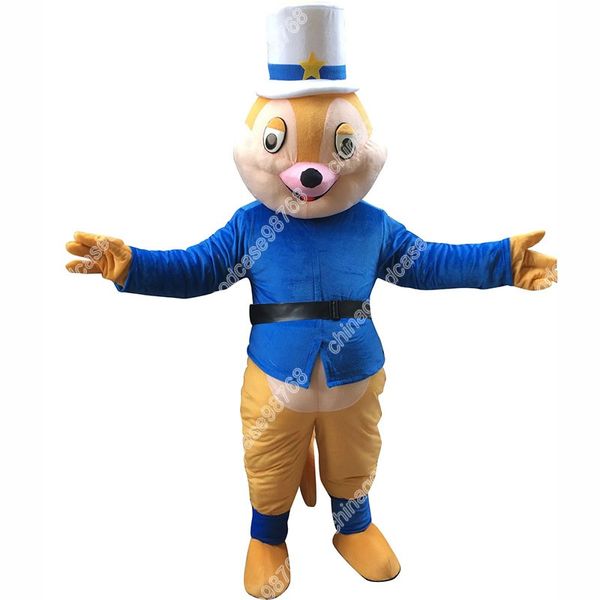 Costume de mascotte d'écureuil Chipmunk, vêtements de performance de carnaval, robe publicitaire, offre spéciale