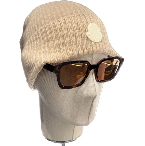 Ventes chaudes modèles classiques d'automne et d'hiver de lettre de designer Beanie chapeau hommes et femmes mode casquettes tricotées universelles de haute qualité