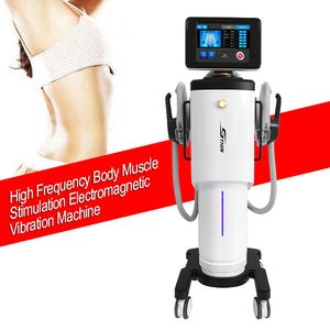 Hot Sales EMS Beeldhouwen Machine 2 handvatten Ems Body Shock Massage Bil Lifting EMS Beeldhouwen Vetverbranding abs Elektromagnetische Spier