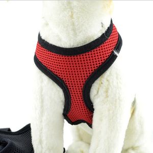 Offres spéciales mode chien gilet doux Air Nylon maille harnais pour animaux de compagnie chien vêtements chien harnais vêtements pour animal de compagnie