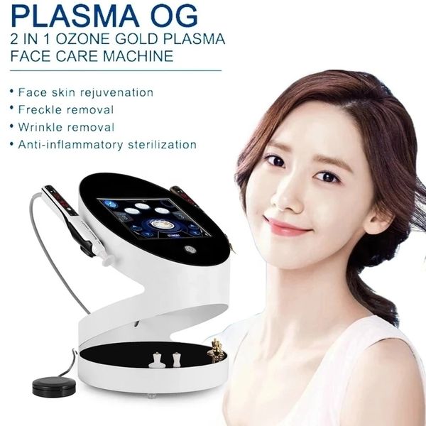 Ventes chaudes Fibroblaste Plasma Stylo RF Équipement Jet Plasma Lifting Paupière Machine Élimination Des Rides Rajeunissement De La Peau Acné Remover Douche