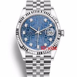 Ventes chaudes De Luxe Hommes Montres Datejust 36mm Automatique Mécanique JUBILÉ Bracelet Femmes Hommes Diamant Designer Montres Montres