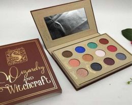 Heiße Verkäufe Magic Book 12 Farben Lidschatten Weinrot Nude Earth Color Lidschatten Wasserdicht Dauerhafte Kosmetik4889433