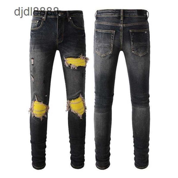 Ventes chaudes hommes jeans trou bleu clair bleu gris foncé italie marque mans pantalon long pantalon streetwear denim skinny slim biker droit jean vrai photo diamondencrusted 04 ecq