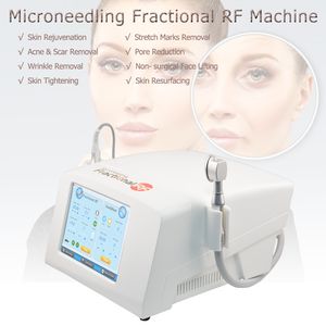 Hot Sales Microneedling Fractional RF Skin Draai Machine Acne Littekens Removal Rimpel Remover Huidverzorging Therapie Radio Frequency Machine