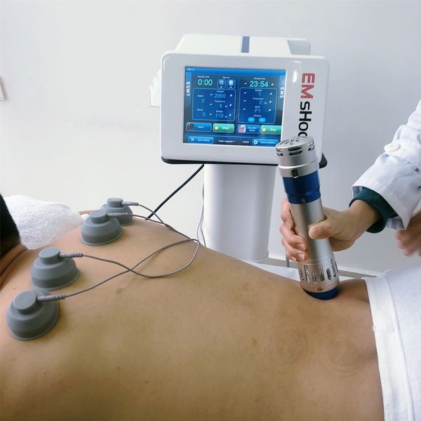 Ventes chaudes Machine de thérapie par ondes de choc physique ESWT avec stimulation musculaire électrique Thérapie EMS pour le traitement de physiothérapie ed