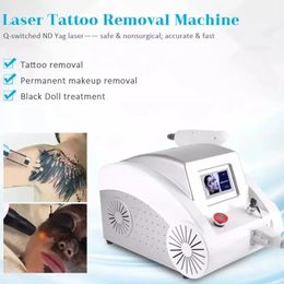 Ventes chaudes Portable Taches De Rousseur Pigmentation Q Commutateur Nd Yag Sourcil Picoseconde Laser Détatouage Machine À Vendre