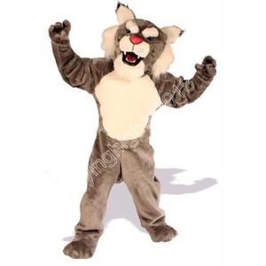 Offres spéciales Costume de mascotte de chat de puissance carnaval fête scène Performance déguisement pour hommes femmes Costume d'halloween