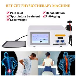 Venta caliente RF tecar terapia fisioterapia tecar therapia Rehabilitación máquina de radiofrecuencia