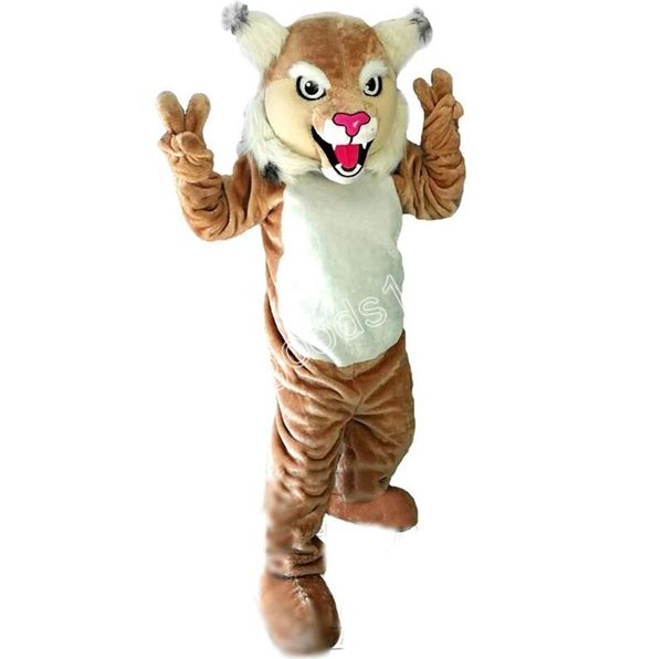 Ventes chaudes Costumes de mascotte de tigre Halloween robe de soirée fantaisie personnage de dessin animé carnaval noël pâques publicité Costume de fête d'anniversaire