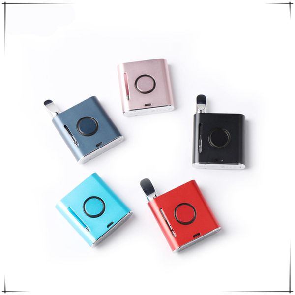 Las ventas calientes Vape mod Vmod equiparla al precalentamiento 900mAh 510 hilo de voltaje variable de la batería recargable magnética pluma vaporizador para el cartucho de aceite espeso