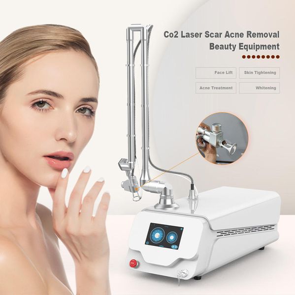 Vente chaude 2024 Traitement des taches d'acné Portable Co2 Laser médical fractionné Soins de santé privés Équipement de beauté Machine pour utilisation en clinique