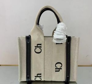 Vendita calda grande shopping bag donna grande capacità spiaggia borsa di tela per il tempo libero borse a tracolla borsa chl0es con tag card iniziale C5505