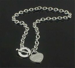 Vente chaude anniversaire cadeau de noël 925 argent amour colliers Bracelets ensemble déclaration de mariage bijoux coeur pendentif colliers bracelets ensembles 2 en 1 bijoux pour femmes